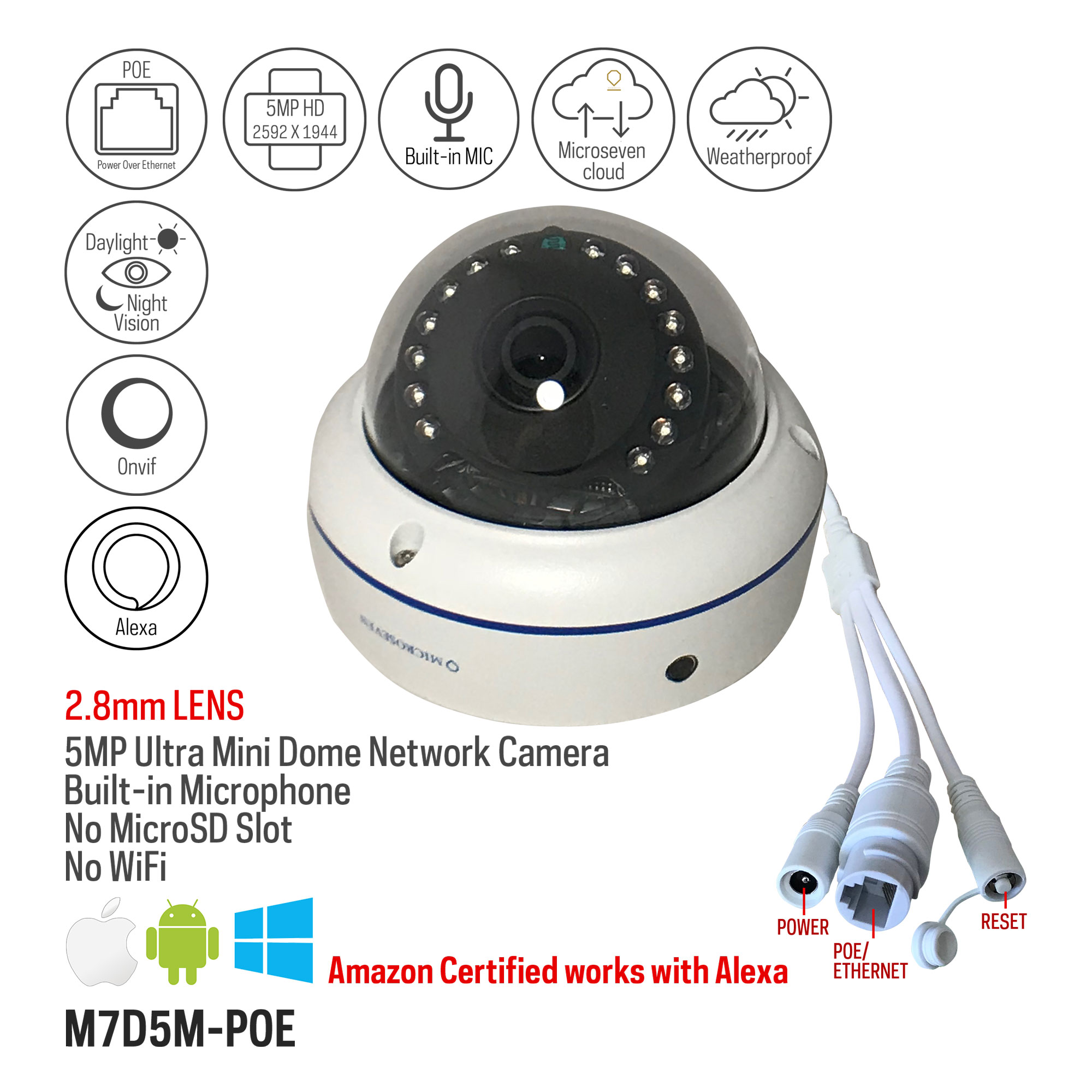 microseven camera setup wireless