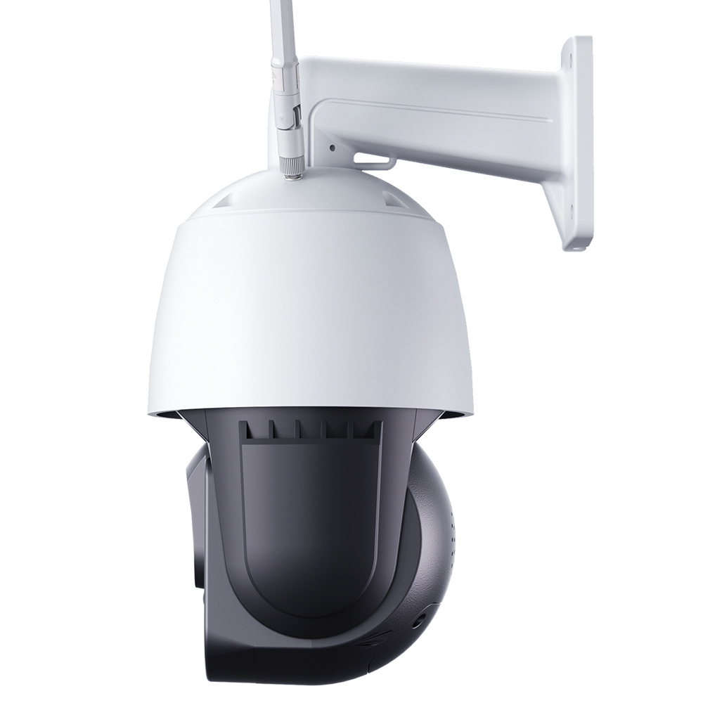 Microseven Professional Open Source, Remote Managed, 4K/8MP (3840X2160) UltraHD PoE+, Wi-Fi, 30X Optical Zoom Pan Tilt Speed Dome IP Camera, Smart Motion Detection & Auto Tracking, Indoor / Outdoor PTZ Camera, Spotlights Smart Color Night Vision 256GB SD Slot,Day & Night, Sony Starvis CMOS, IP66 Weatherproof, Two-Way Audio, Auto Cruise, ONVIF, Web GUI & Apps, CMS (Camera Management System), Cloud Storage + Broadcasting on YouTube and Microseven AI CV