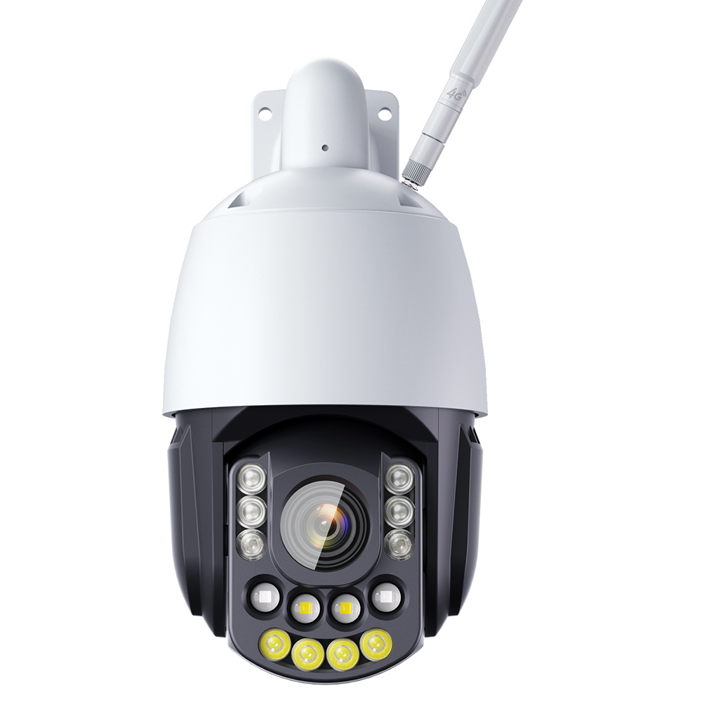 Microseven Professional Open Source, Remote Managed, 4K/8MP (3840X2160) UltraHD PoE+, Wi-Fi, 30X Optical Zoom Pan Tilt Speed Dome IP Camera, Smart Motion Detection & Auto Tracking, Indoor / Outdoor PTZ Camera, Spotlights Smart Color Night Vision 256GB SD Slot,Day & Night, Sony Starvis CMOS, IP66 Weatherproof, Two-Way Audio, Auto Cruise, ONVIF, Web GUI & Apps, CMS (Camera Management System), Cloud Storage + Broadcasting on YouTube and Microseven AI CV