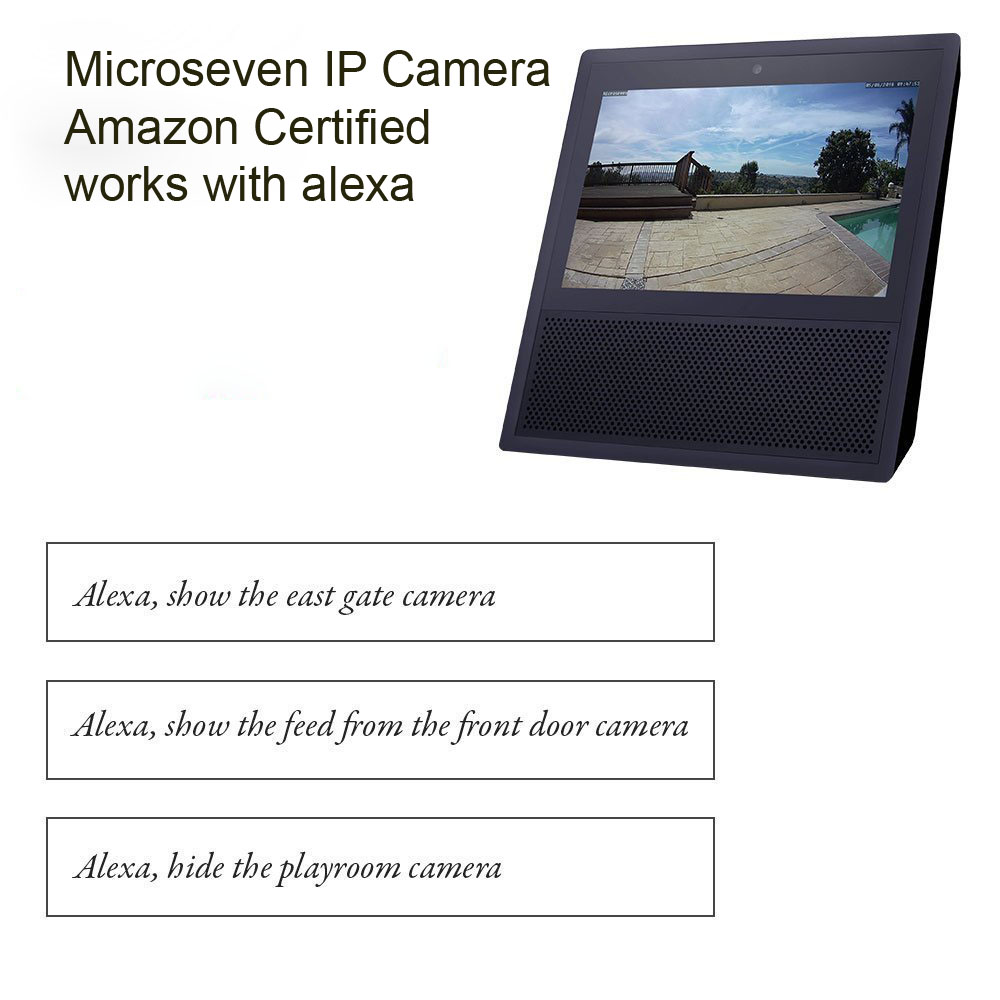 microseven camera view through browser lan